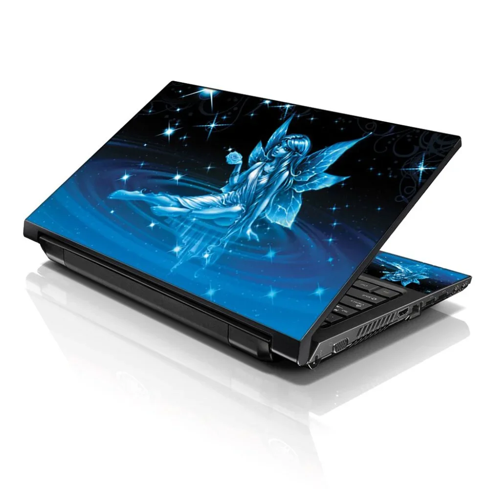 LSS 15.6 & 17.3 Inches Laptop Notebook Skin Sticker Decal -Cinderella with Wings